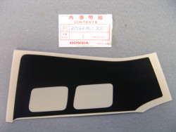Autocollant couvercle latéral gauche Honda XRV750L 90