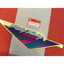 Autocollant couvercle latéral droit Honda XL600VR 94 – Réf. 83525MAB620ZA