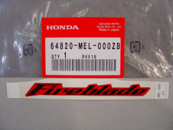 Décor Autocollant Honda CBR1000RR 2004 R258BB | 64820MEL000ZB
