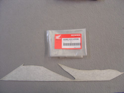 Décor autocollant capot inférieur gauche Honda NSR125RN 1992 NH1E