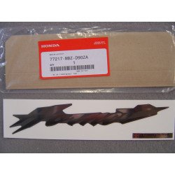 Décor autocollant carénage arrière Honda CB600F 2006 - Réf 77217MBZD90ZA