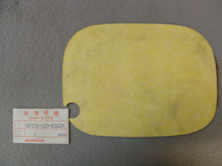 Décor autocollant de cache latéral droit MTX50SH type 1 HONDA 87133-GJ0-630ZA