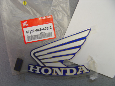 Autocollant réservoir gauche Honda CB600F Hornet 98-01 Type 8
