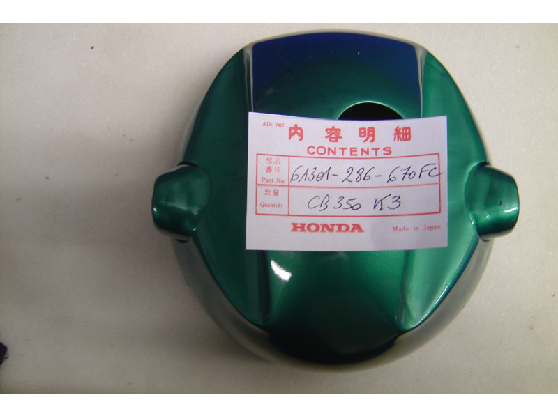 Cuvelage Phare Honda K3 Vert HM-7M | Réf. 61301286670FC