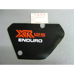 Décor Autocollant Gauche Cache Honda XR125A/B - Réf. 87128437940