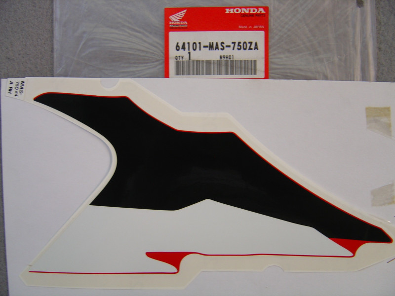 Décor autocollant carénage Honda CBR900RR 1997 NH196K