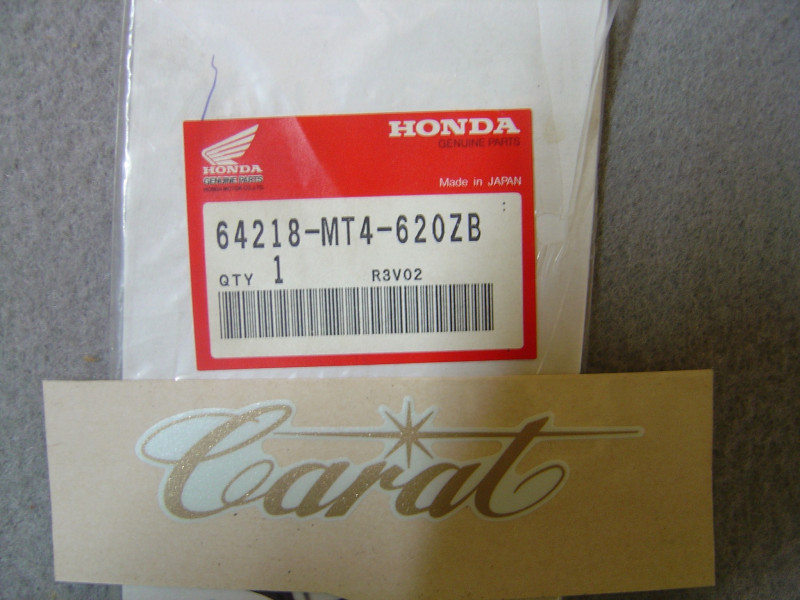 Décor autocollant auvent supérieur Honda VFR750FL 90 - 64218MT4620ZB