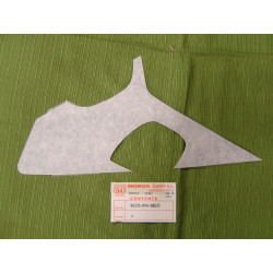 Décor Autocollant Auvent Droit Honda NSR125RK 1989 | Réf. 64235KY4880ZC