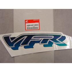 Décor autocollant auvent gauche Honda VFR750FV 97 - 64480MZ7G00ZA
