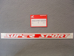 Décor autcollant de carénage supérieur pour modèle CBR1000FM 1991 code couleur