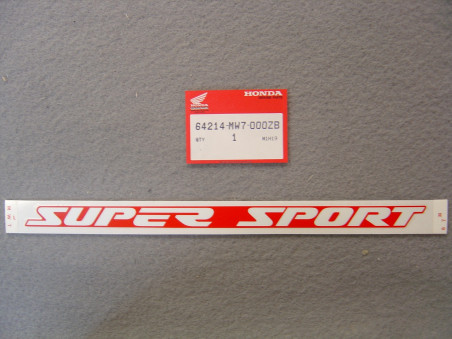 Décor Autocollant Carénage Honda CBR1000FM 1991 NH1K