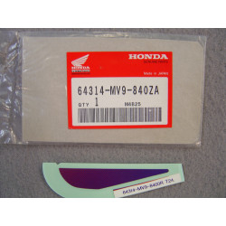 Décor autocollant capot inférieur droit Honda CBR600FR 1994