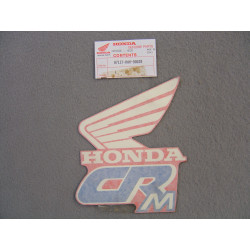 Autocollant aile gauche Honda CRM125RL 1990 NH138 – 87127KAK900ZB
