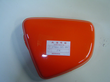 Cache latéral gauche Honda CB500T YR-26 - Réf. 83700375000ZA