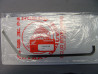 Autocollant auvent siège gauche Honda VFR750R RC30 88/89