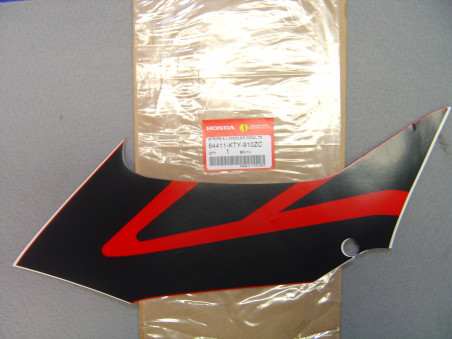 Autocollant auvent central gauche Honda CBR125RW 2006 - 64411KTY910ZC