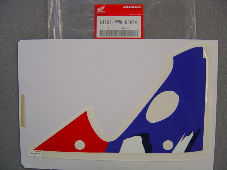 Décor autocollant carénage Honda CBR900RRN 1992 – Réf. 64103MW0600ZA