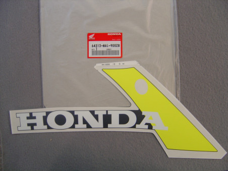 Décor autocollant carénage inférieur droit Honda CBR600FT 1996