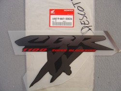 Autocollant carénage inférieur Honda CBR1100XX 1997 NH359