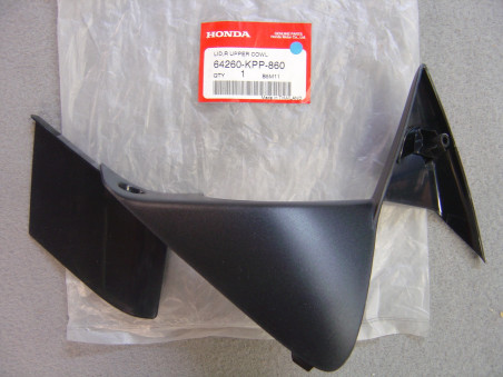 Garniture droite carénage supérieur Honda CBR125R – 64260KPP860