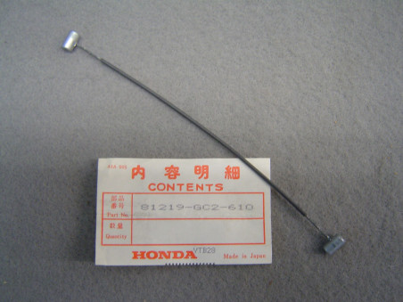 Câble de retenue Honda CX650E ND50 – Réf. 81219GC2610
