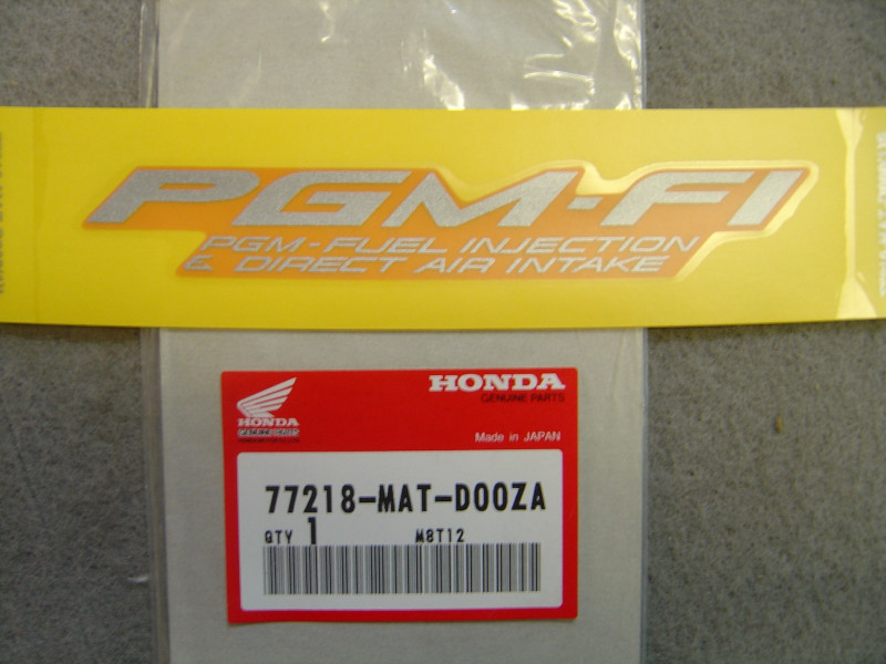 Décor Autocollant B CBR1100XX 99 Honda 77218MATD00ZA