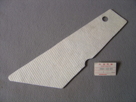 Protection Anti-Chaleur Honda MTX125 RG | Réf. 83601KS3970