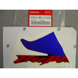 Autocollant Carénage Inférieur Droit Honda CBR900RR3 2003 | 64815MCJD10ZC