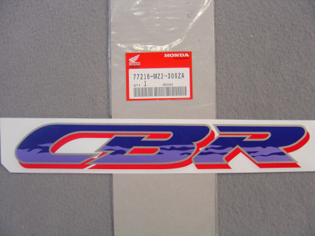 Décor autocollant siège arrière gauche Honda CBR1000FP 1993
