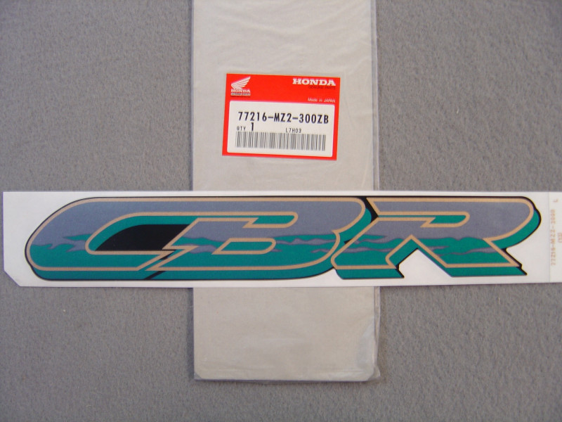 Autocollant capot siège arrière gauche Honda CBR1000FP 1993