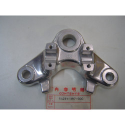 Té supérieur de fourche Honda CG125 CB100 - Réf. 53231397000