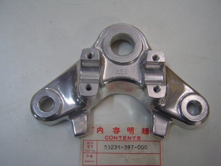 Té supérieur de fourche Honda CG125 CB100 - Réf. 53231397000