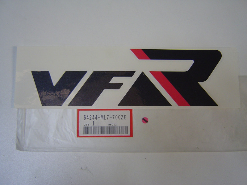 Décor autocollant carénage Honda VFR750 87 type 5 – Réf. 64244ML7700ZE