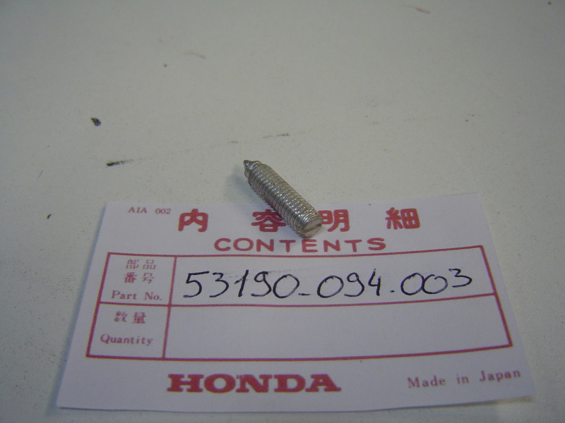 Vis blocage poignée sélecteur vitesse Honda PS50 | 53190094003