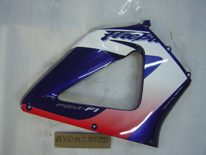 Flanc carénage droit CBR900R 2000 Honda | Réf. 64300MCJ000ZD