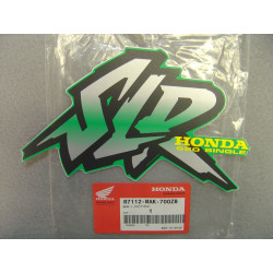 Décor autocollant réservoir gauche Honda SLR650 98 – Réf. 87112MAK700ZB