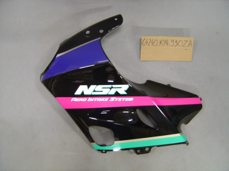 Flanc carénage gauche Honda NSR125 RM91 - 64240KY4930ZA