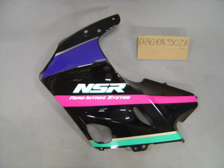 Flanc carénage gauche Honda NSR125 RM91 - 64240KY4930ZA