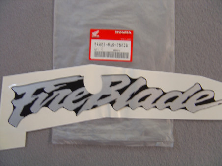 Décor autocollant carénage inférieur droit Honda CBR900RR 1997 NH1B