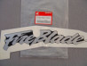 Décor autocollant carénage inférieur droit Honda CBR900RR 1997 NH1B