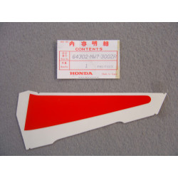 Décor Autocollant Carénage Latéral Droit Honda CBR1000FM 1991