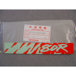 Décor Autocollant Bras Oscillant Honda CR80RM 1991 R119