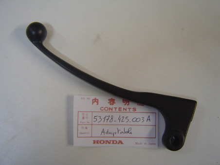 Levier gauche adaptable Honda CB750 CX500 - Réf. 53178425003A