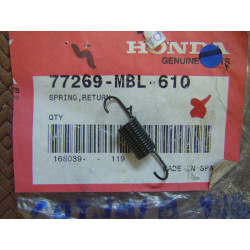 Ressort rappel verrouillage sacoche Honda NT650V - 77269MBL610