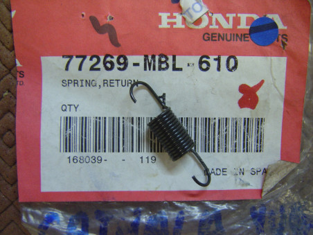Ressort rappel verrouillage sacoche Honda NT650V - 77269MBL610
