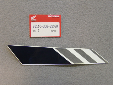 Décor autocollant garde boue AV coté droit NH80MD G/K HONDA 61110-GC8-690ZA