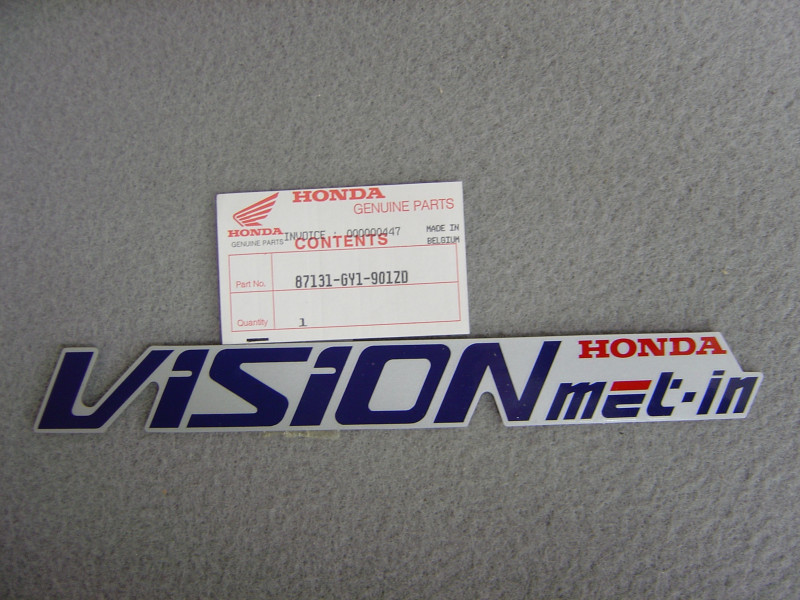 Décor autocollant droit Honda SA50J 88 type 4 – 87131GY1901ZD