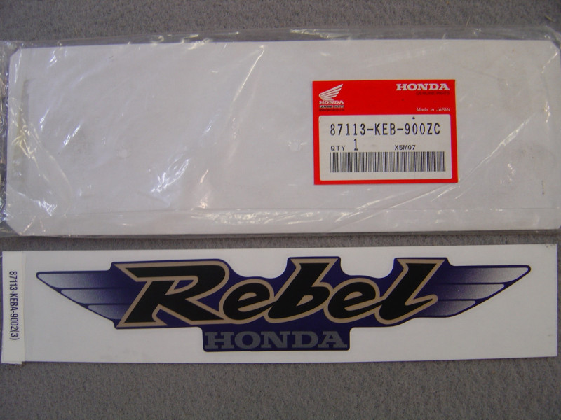 Décor Autocollant Réservoir Honda CA125S CA125T – 87113KEB900ZC