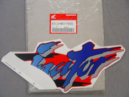 Décor autocollant carénage droit Honda NX650P 1993 – 87113MY2700ZC