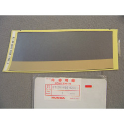 Autocollant carénage droit Honda XL600VM 1991 - G137G